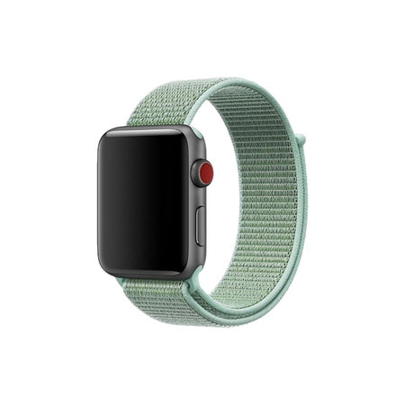 FixPremium - Nylon Szíj - Apple Watch (42, 44, 45 és 49mm), türkiz