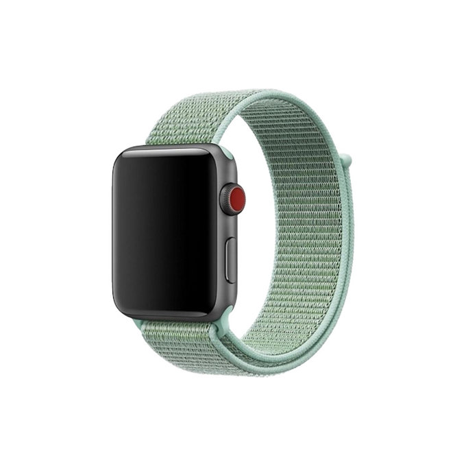 FixPremium - Nylon Szíj - Apple Watch (38, 40 és 41mm), türkiz