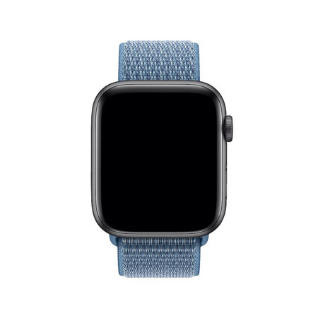 FixPremium - Nylon Szíj - Apple Watch (42, 44, 45 és 49mm), kék