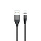FixPremium - Lightning / USB Mágneses Kábel (2m), fekete