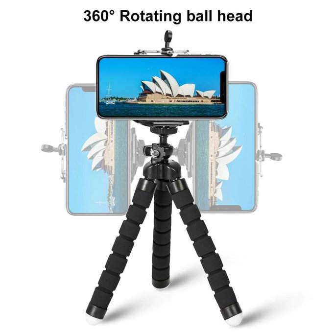 FixPremium - Okostelefon állvány, fekete