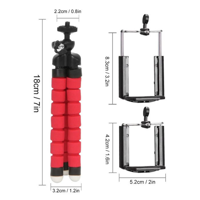 FixPremium - Okostelefon állvány, fekete