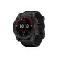 FixPremium - Szilikon szíj Garminhoz (QuickFit 22mm), fekete