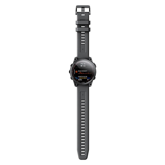 FixPremium - Szilikon szíj Garminhoz (QuickFit 26mm), fekete
