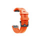 FixPremium - Szilikon szíj Garminhoz (QuickFit 26mm), narancssárga