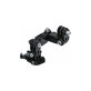 FixPremium - Háromkaros tartó GoPro-hoz, fekete