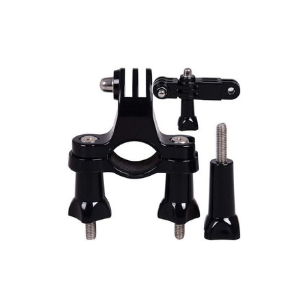 FixPremium - Kerékpár-/Motorkerékpár-tartó GoPro-hoz, fekete