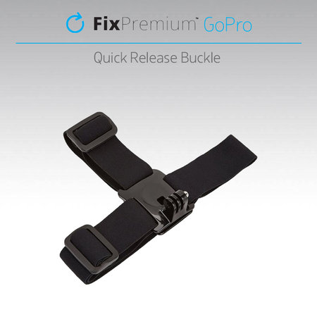 FixPremium - Fejtartó GoPro-hoz, fekete