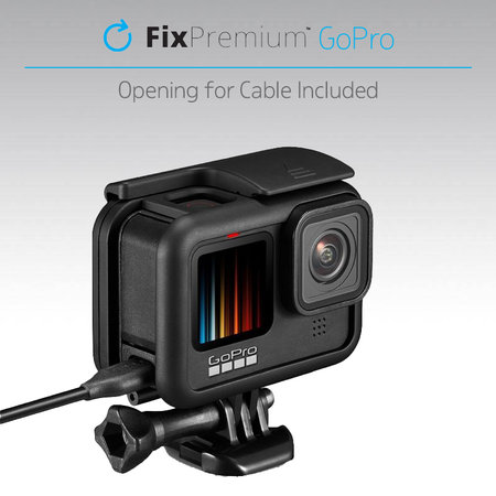 FixPremium - Védő akkumulátorfedél GoPro Hero 9-hoz, fekete