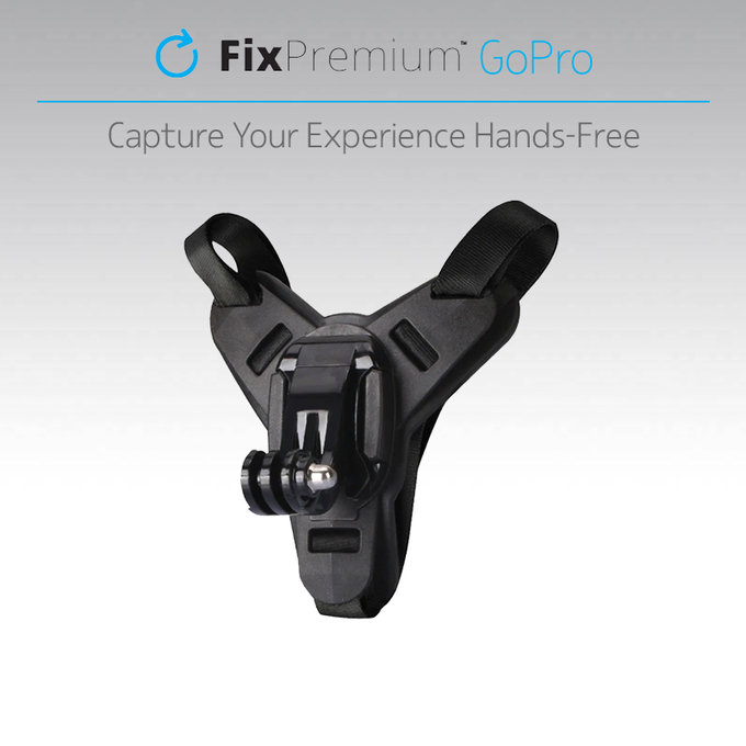 FixPremium - Sisaktartó GoPro-hoz, fekete