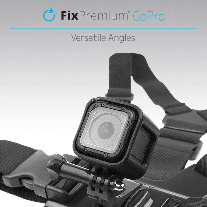 FixPremium - Body Mount GoPro, fekete