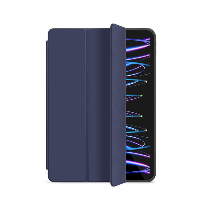 FixPremium - Zárható szilikon tok iPadhez Pro 11" (3rd, 4th Gen), kék