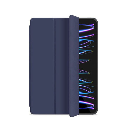 FixPremium - Zárható szilikon tok iPadhez Pro 12.9" (4th, 5th Gen), kék