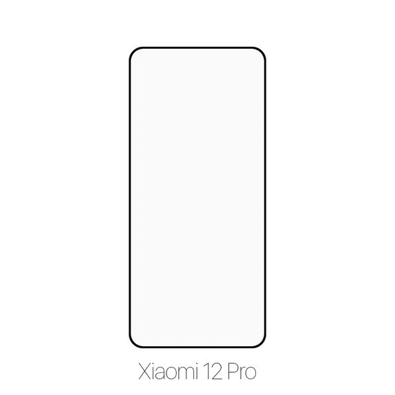 FixPremium FullCover Glass - 3D Edzett üveg - Xiaomi 12 Pro