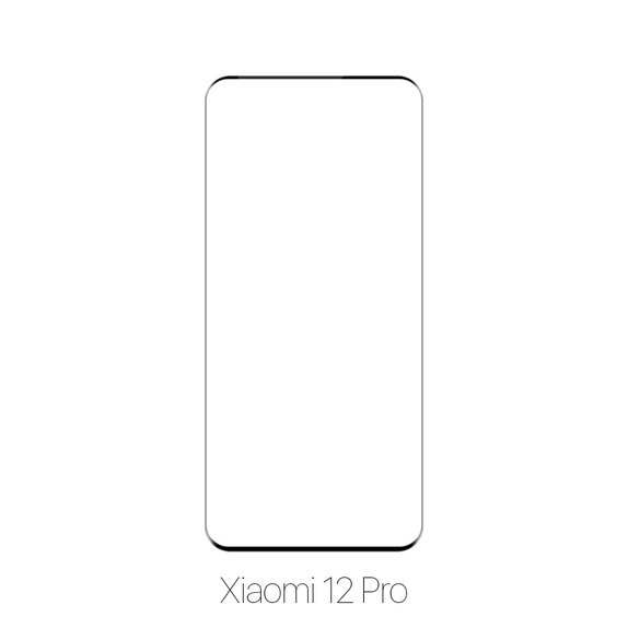 FixPremium Glass - 3D Edzett üveg - Xiaomi 12 Pro