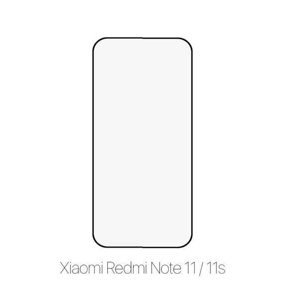 FixPremium FullCover Glass - Edzett üveg - Xiaomi Redmi Note 11 és 11S