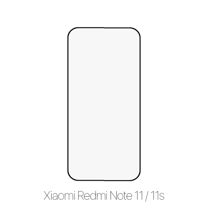 FixPremium FullCover Glass - Edzett üveg - Xiaomi Redmi Note 11 és 11S