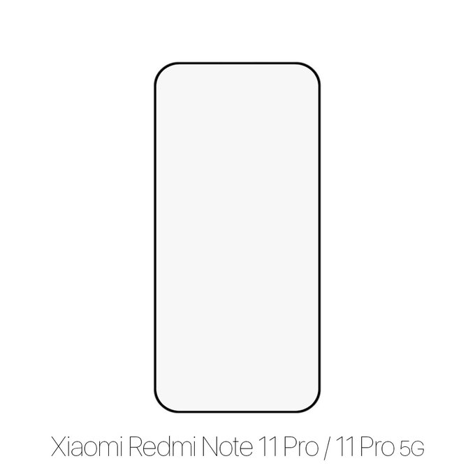FixPremium FullCover Glass - Edzett üveg - Xiaomi Redmi Note 11 Pro és 11 Pro 5G