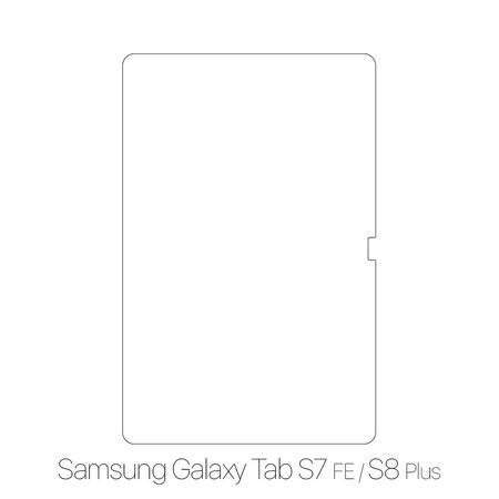 FixPremium Glass - Edzett üveg - Samsung Galaxy Tab S7 FE és S8 Plus