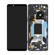 Sony Xperia 5 IV XQ-CQ54 - LCD Kijelző + Érintőüveg + Keret (Black) - A5050962A Genuine Service Pack