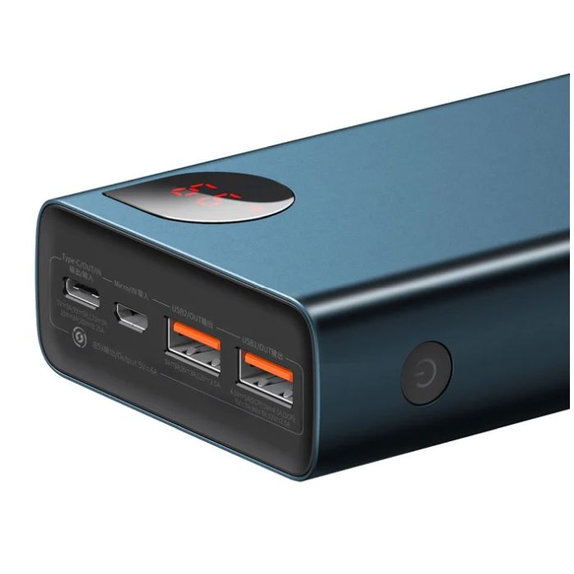 Baseus - 65W PowerBank 20 000 mAh, kék