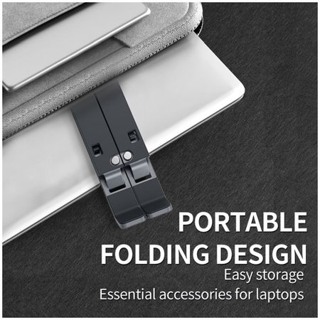 UGREEN - Notebook állvány, világosszürke