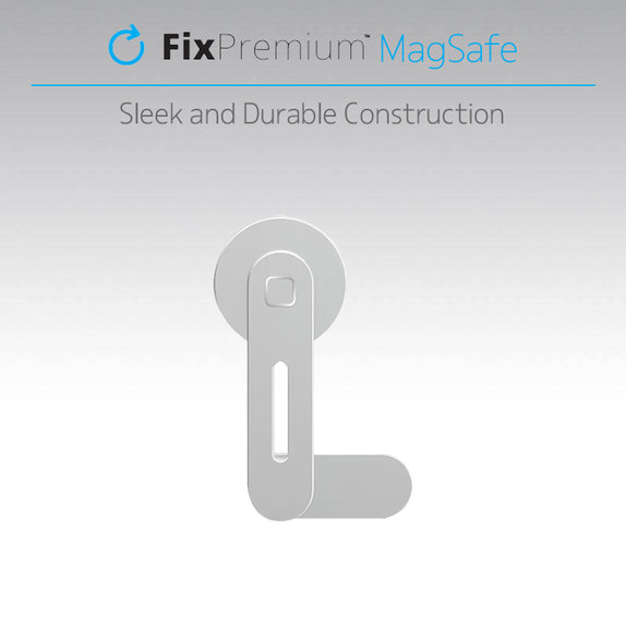 FixPremium - MagSafe iPhone tartó laptop-hoz, fekete