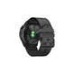 FixPremium - Bőrszíj Garmin-hoz (QuickFit 22mm), fekete