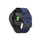 FixPremium - Bőrszíj Garmin-hoz (QuickFit 26mm), kék
