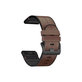 FixPremium - Bőrszíj Garmin-hoz (QuickFit 26mm), barna