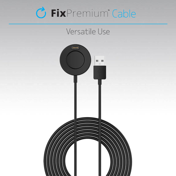 FixPremium - Töltőállomás Garmin órá-hoz, fekete