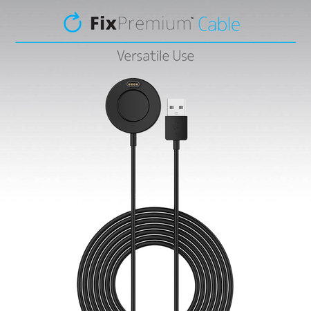FixPremium - Töltőállomás Garmin órá-hoz, fekete