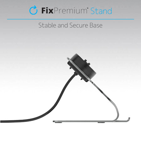 FixPremium - Töltőállvány Garmin órá-hoz, űrszürke