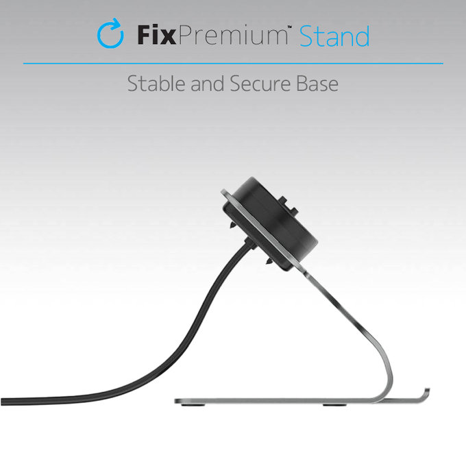 FixPremium - Töltőállvány Garmin órá-hoz, ezüst színű