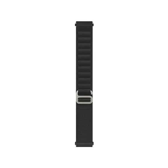 FixPremium - Alpesi hurokszíj Garmin-hoz (QuickFit 26mm), fekete