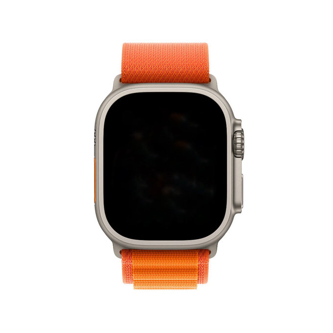 FixPremium - Szíj Alpine Loop - Apple Watch (38, 40 és 41mm), narancs