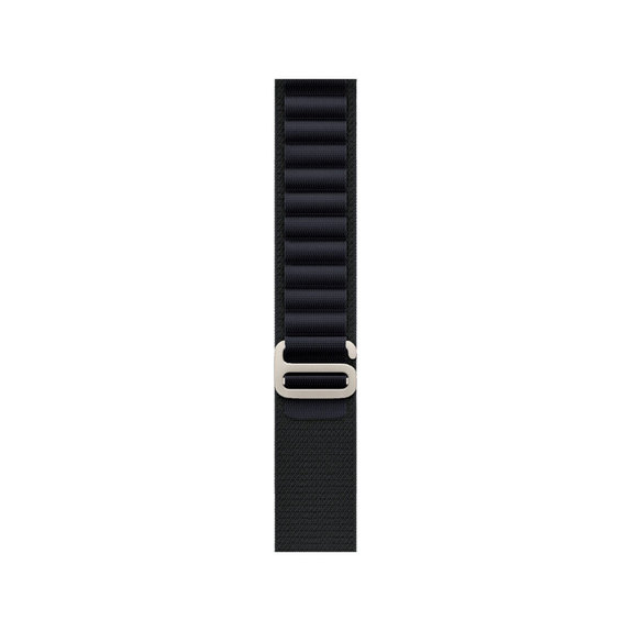 FixPremium - Szíj Alpine Loop - Apple Watch (42, 44, 45 és 49mm), fekete