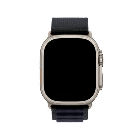 FixPremium - Szíj Alpine Loop - Apple Watch (42, 44, 45 és 49mm), fekete