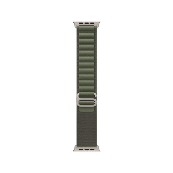 FixPremium - Szíj Alpine Loop - Apple Watch (42, 44, 45 és 49mm), zöld