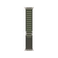 FixPremium - Szíj Alpine Loop - Apple Watch (42, 44, 45 és 49mm), zöld