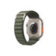 FixPremium - Szíj Alpine Loop - Apple Watch (42, 44, 45 és 49mm), zöld