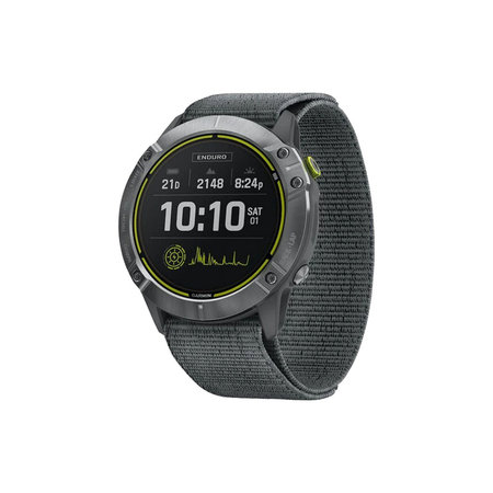 FixPremium - Nylon pánt Garmin-hoz (22mm), szürke