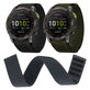 FixPremium - Nylon pánt Garmin-hoz (26mm), fekete