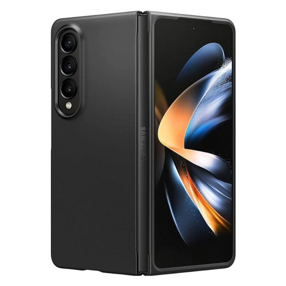 FixPremium - Szilikon tok Samsung Galaxy Z Fold 4 készülékhez, fekete