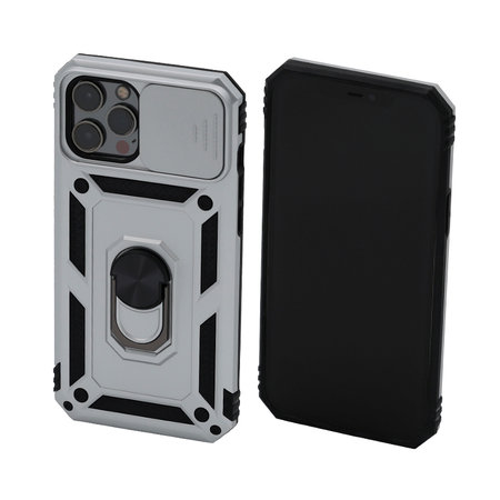 FixPremium - CamShield tok iPhone 12 Pro Max készülékhez, fehér