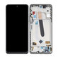 Xiaomi Mi 11i - LCD Kijelző + Érintőüveg + Keret (Cosmic Black) OLED