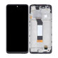 Xiaomi Redmi Note 10 5G, Poco M3 Pro 5G - LCD Kijelző + Érintőüveg + Keret (Graphite Grey) TFT