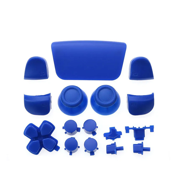 FixPremium - Dekoratív elemek - PS5 DualSense, kék