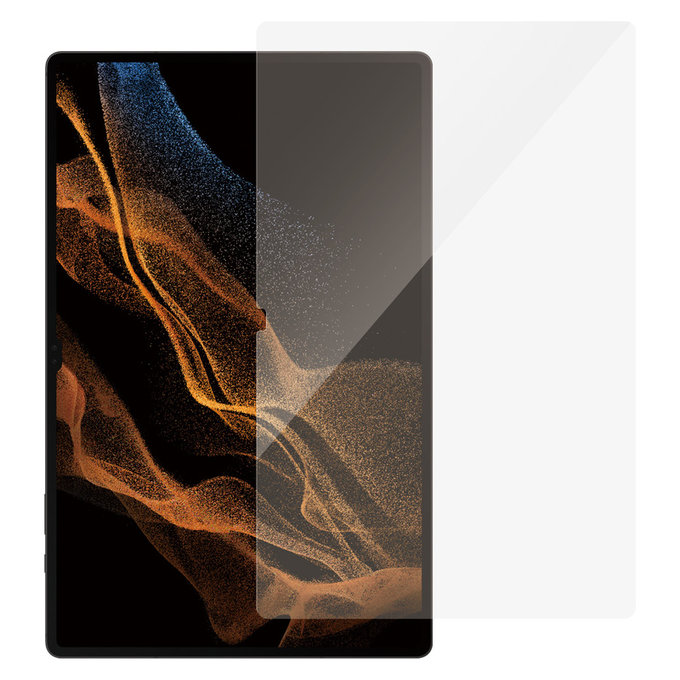 Edzett üveg UWF Samsung Galaxy Tab S9 Ultra/Tab S8 Ultra készülékhez, Átlátszó, PanzerGlass