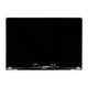 Apple MacBook Pro 13" A1708 (Late 2016 - Mid 2017) - LCD Kijelző + Előlapi Üveg + Fedőlap (Silver) Refurbished